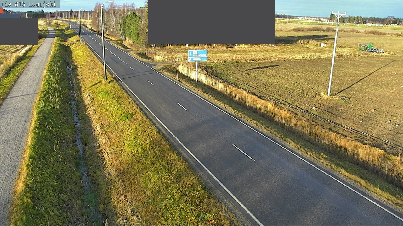 Kelikamerat Kuva Tie 813 Lumijoki, Lumijoki, Pohjois-Pohjanmaa