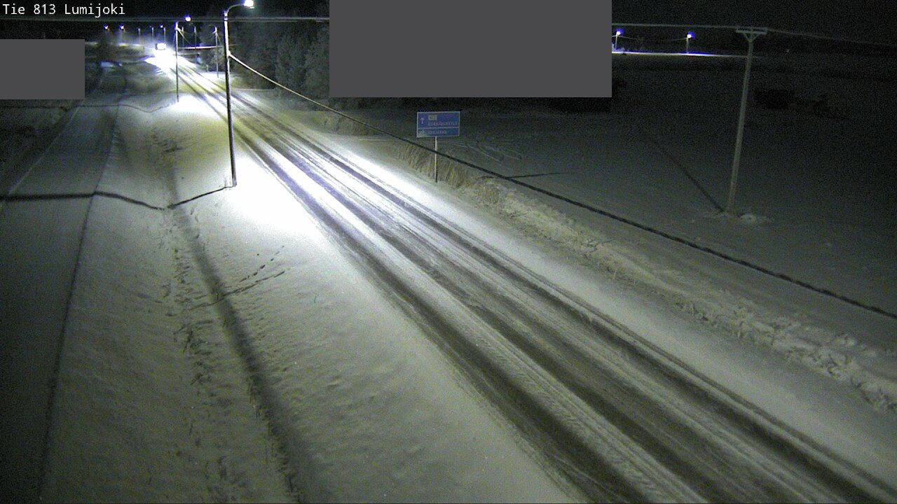 Kelikamerat Kuva Tie 813 Lumijoki, Lumijoki, Pohjois-Pohjanmaa