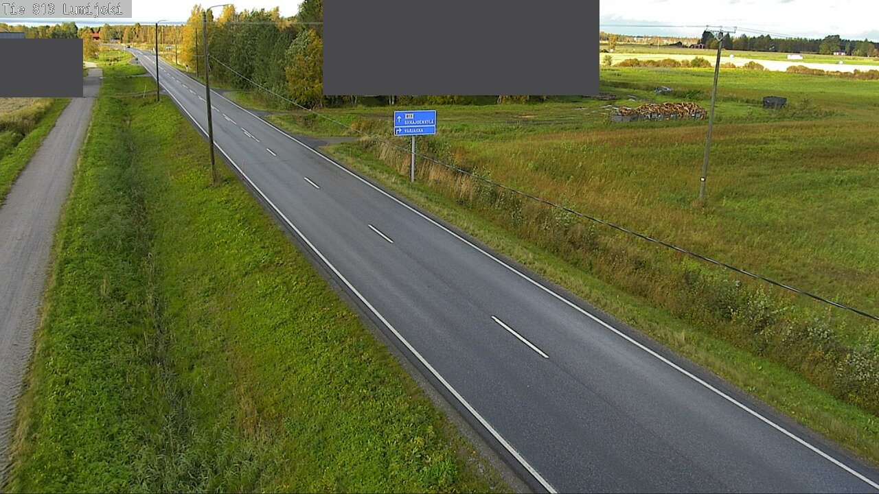 Kelikamerat Kuva Tie 813 Lumijoki, Lumijoki, Pohjois-Pohjanmaa