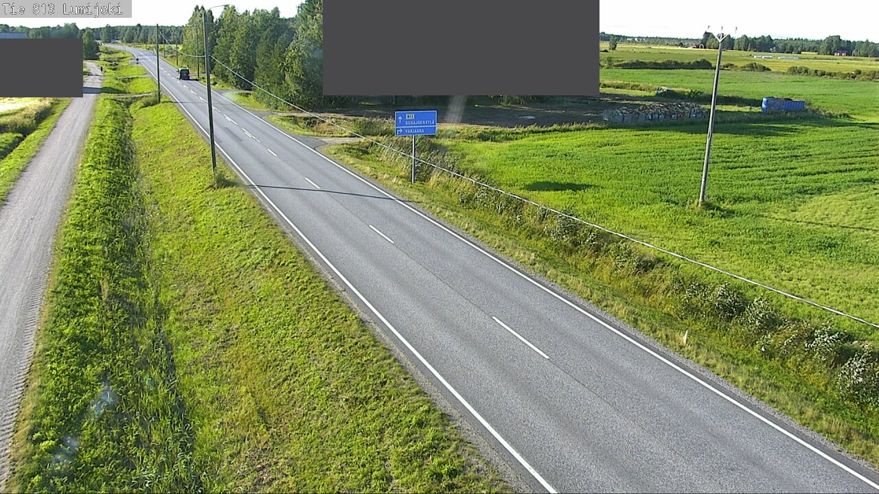 Kelikamerat Kuva Tie 813 Lumijoki, Lumijoki, Pohjois-Pohjanmaa