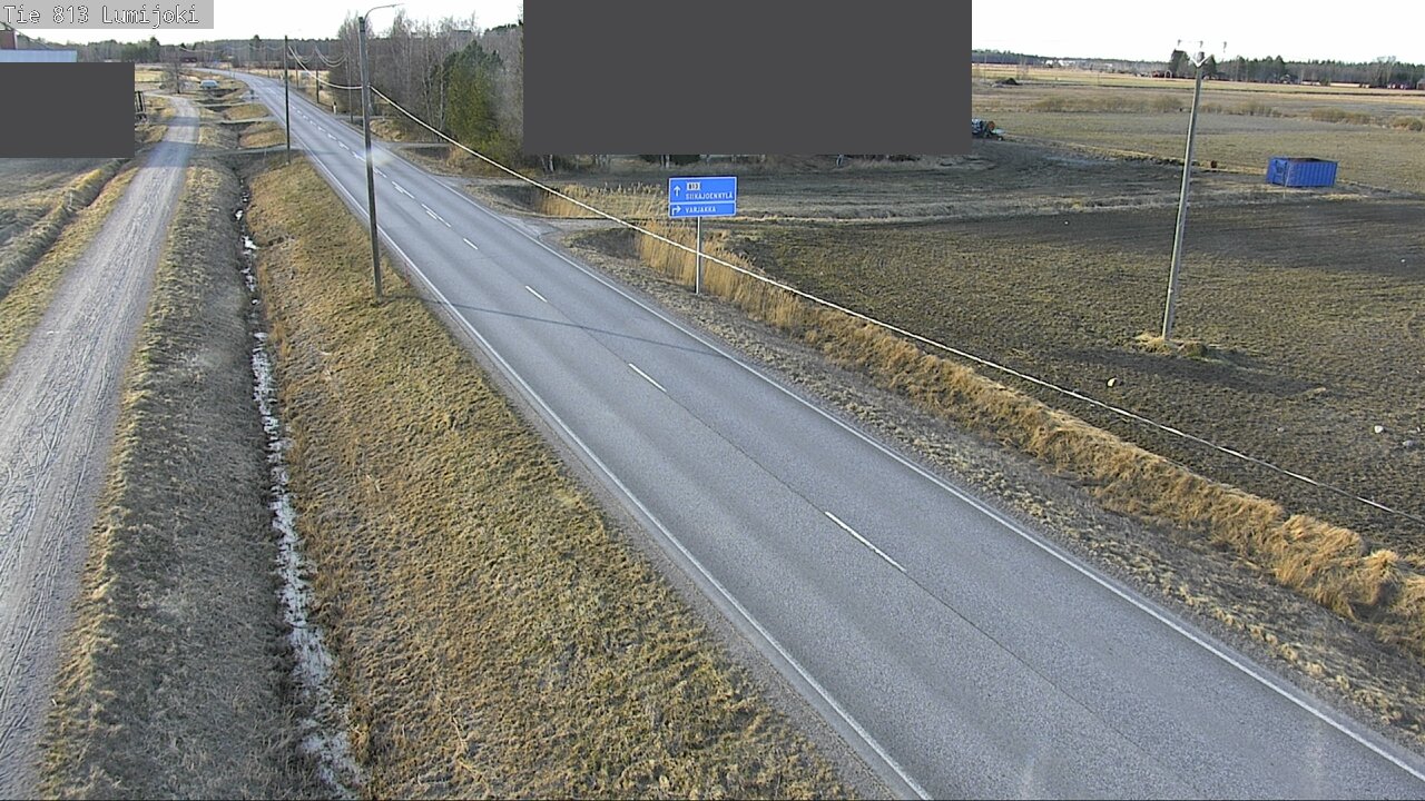 Kelikamerat Kuva Tie 813 Lumijoki, Lumijoki, Pohjois-Pohjanmaa