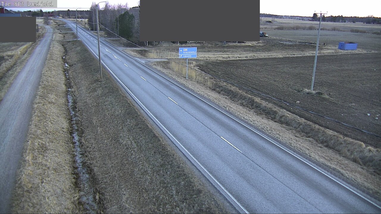 Kelikamerat Kuva Tie 813 Lumijoki, Lumijoki, Pohjois-Pohjanmaa