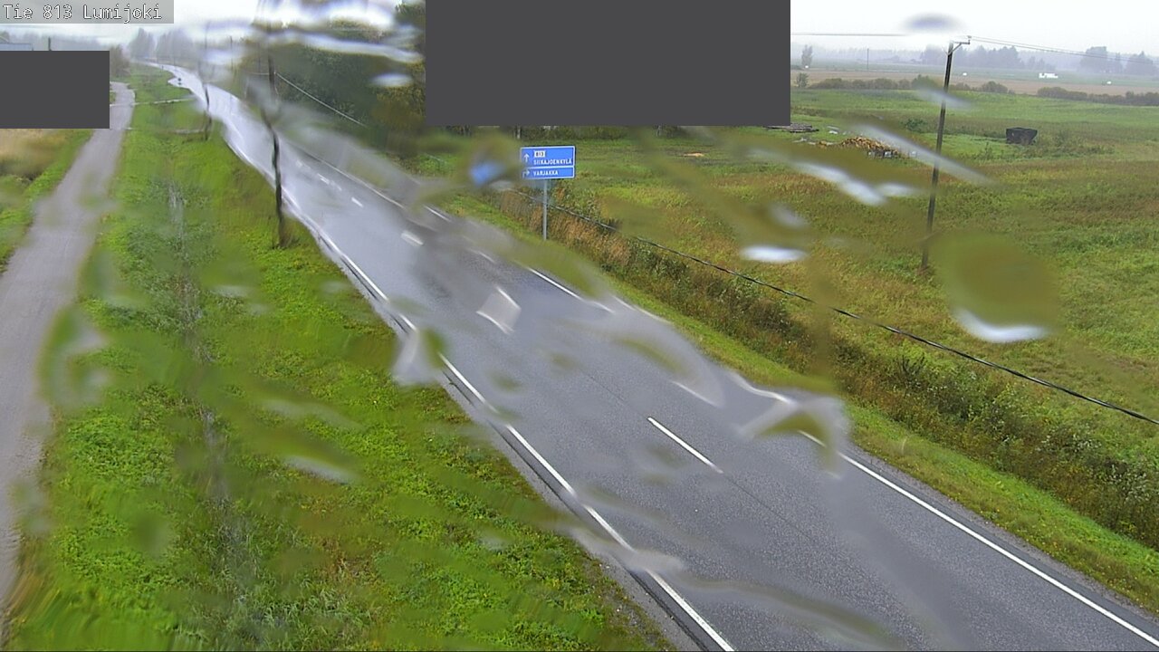 Weather Camera Image Väg 813 Lumijoki, Lumijoki, Pohjois-Pohjanmaa