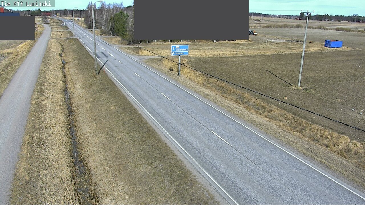 Kelikamerat Kuva Tie 813 Lumijoki, Lumijoki, Pohjois-Pohjanmaa