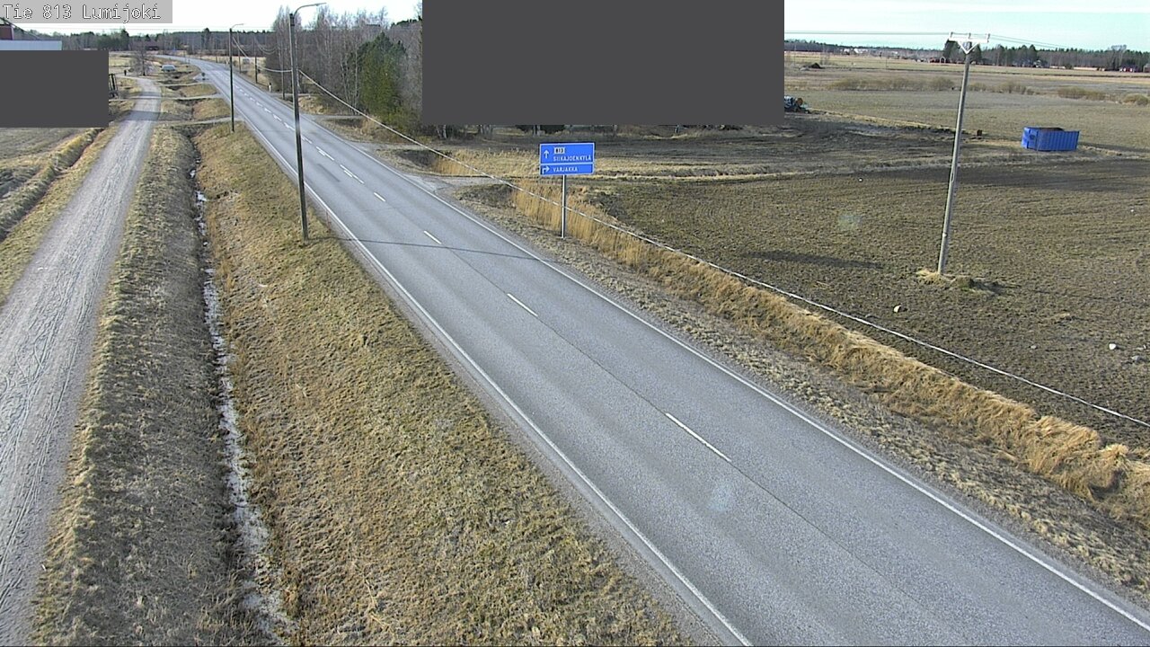 Kelikamerat Kuva Tie 813 Lumijoki, Lumijoki, Pohjois-Pohjanmaa