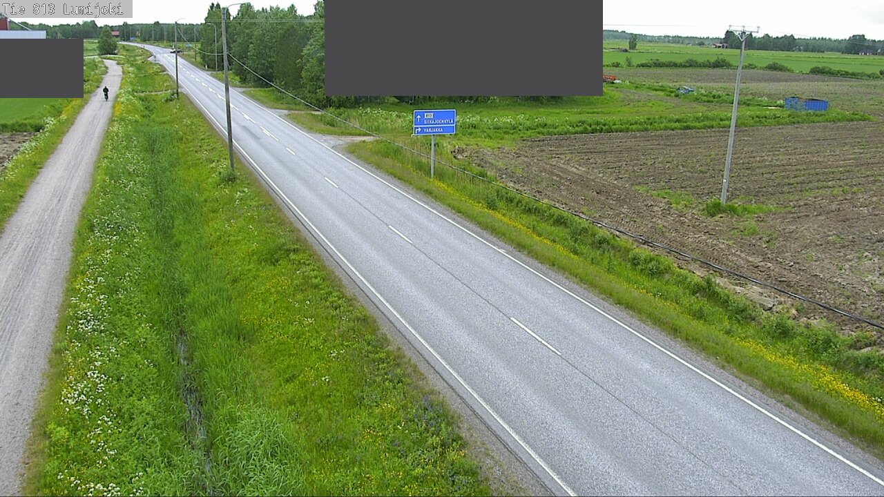 Kelikamerat Kuva Tie 813 Lumijoki, Lumijoki, Pohjois-Pohjanmaa