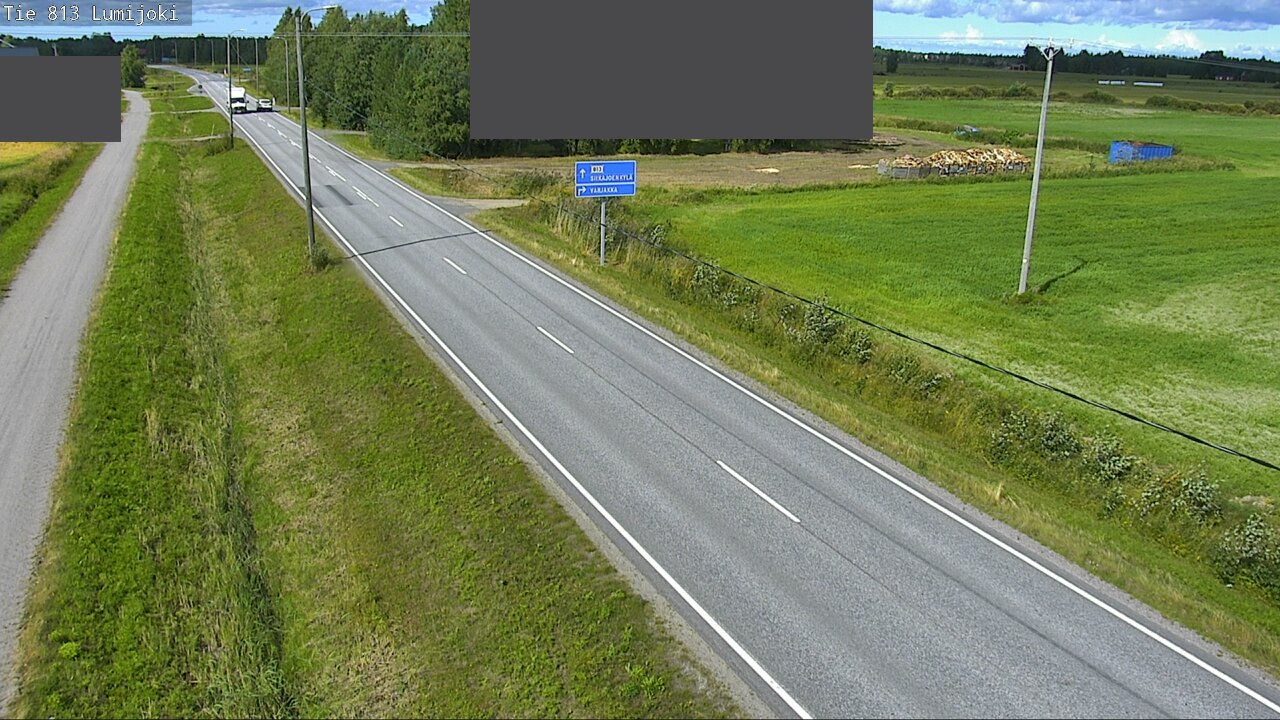 Kelikamerat Kuva Tie 813 Lumijoki, Lumijoki, Pohjois-Pohjanmaa