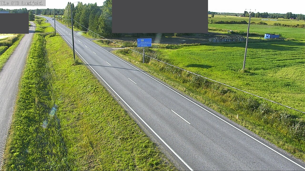 Kelikamerat Kuva Tie 813 Lumijoki, Lumijoki, Pohjois-Pohjanmaa