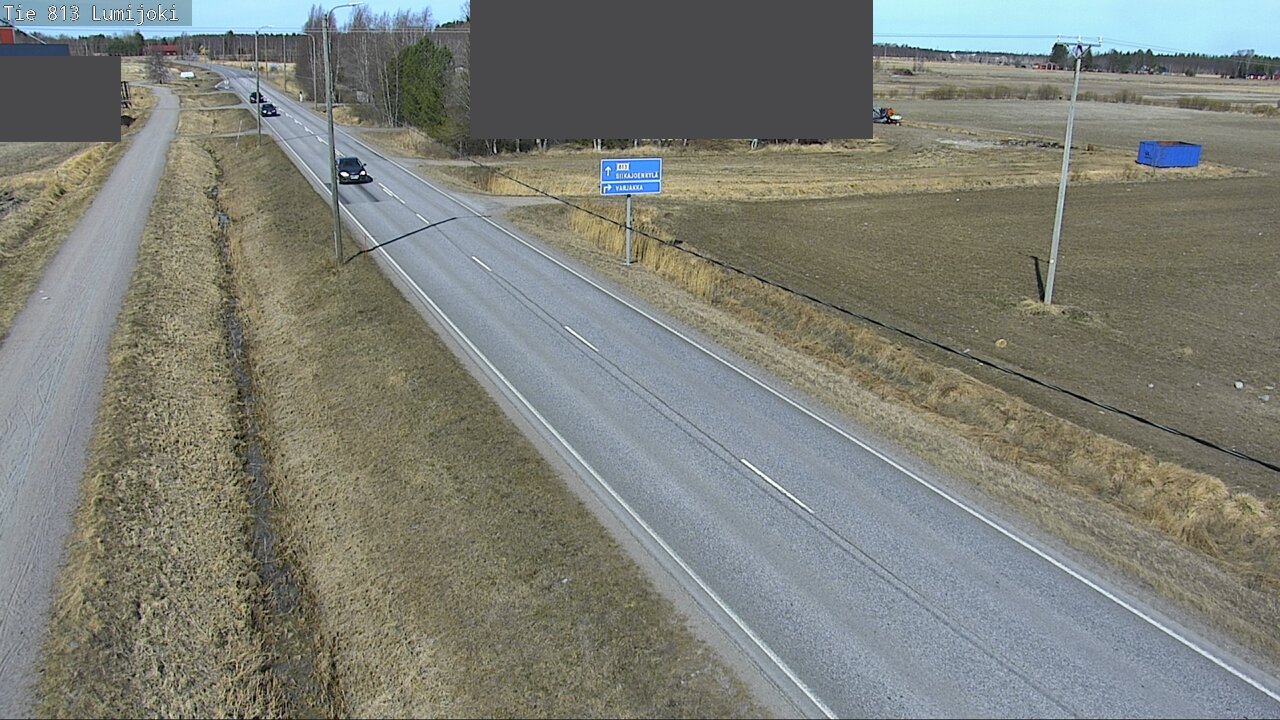 Kelikamerat Kuva Tie 813 Lumijoki, Lumijoki, Pohjois-Pohjanmaa