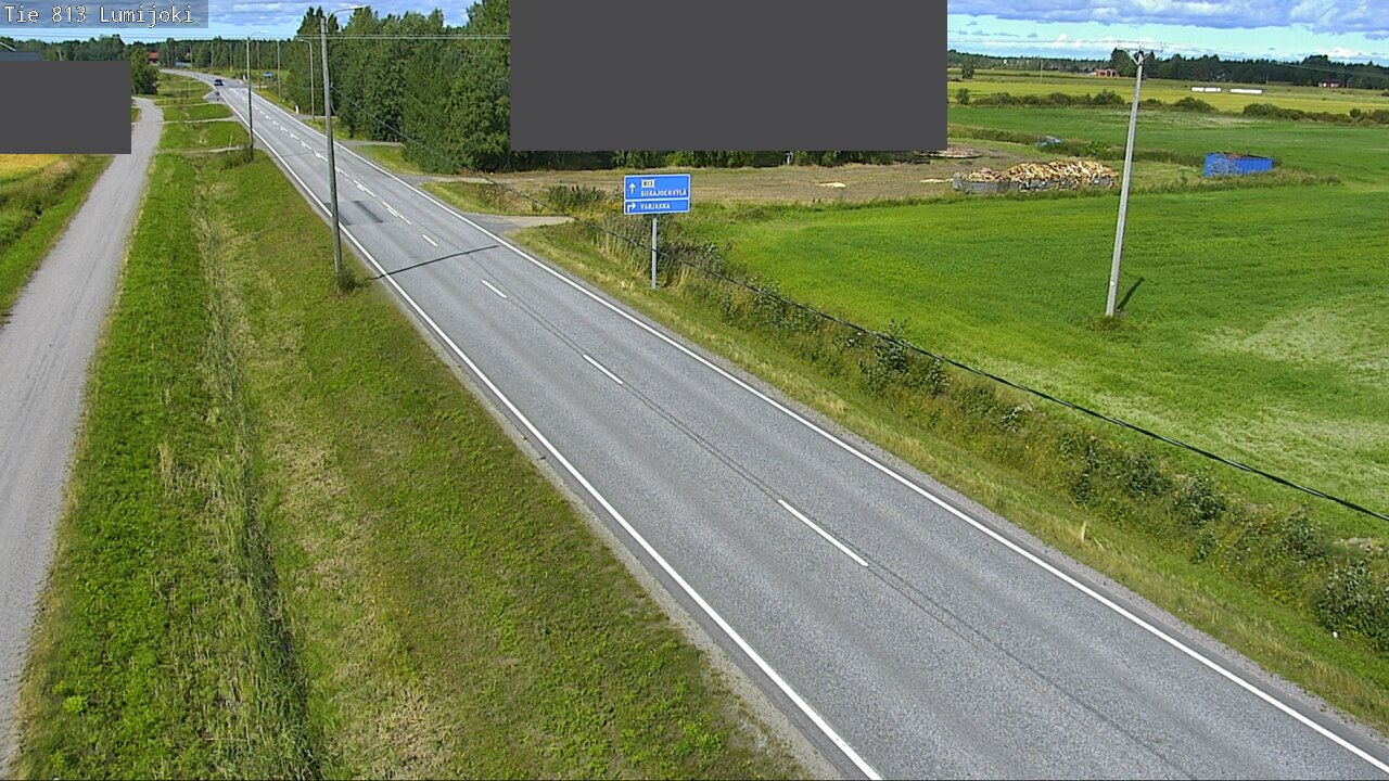 Kelikamerat Kuva Tie 813 Lumijoki, Lumijoki, Pohjois-Pohjanmaa