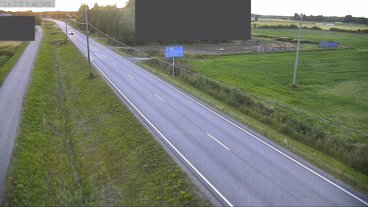 Kelikamerat Kuva Tie 813 Lumijoki, Lumijoki, Pohjois-Pohjanmaa