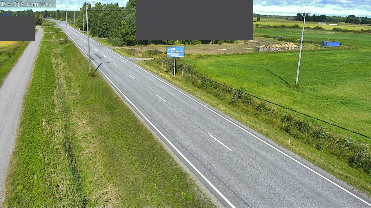 Kelikamerat Kuva Tie 813 Lumijoki, Lumijoki, Pohjois-Pohjanmaa
