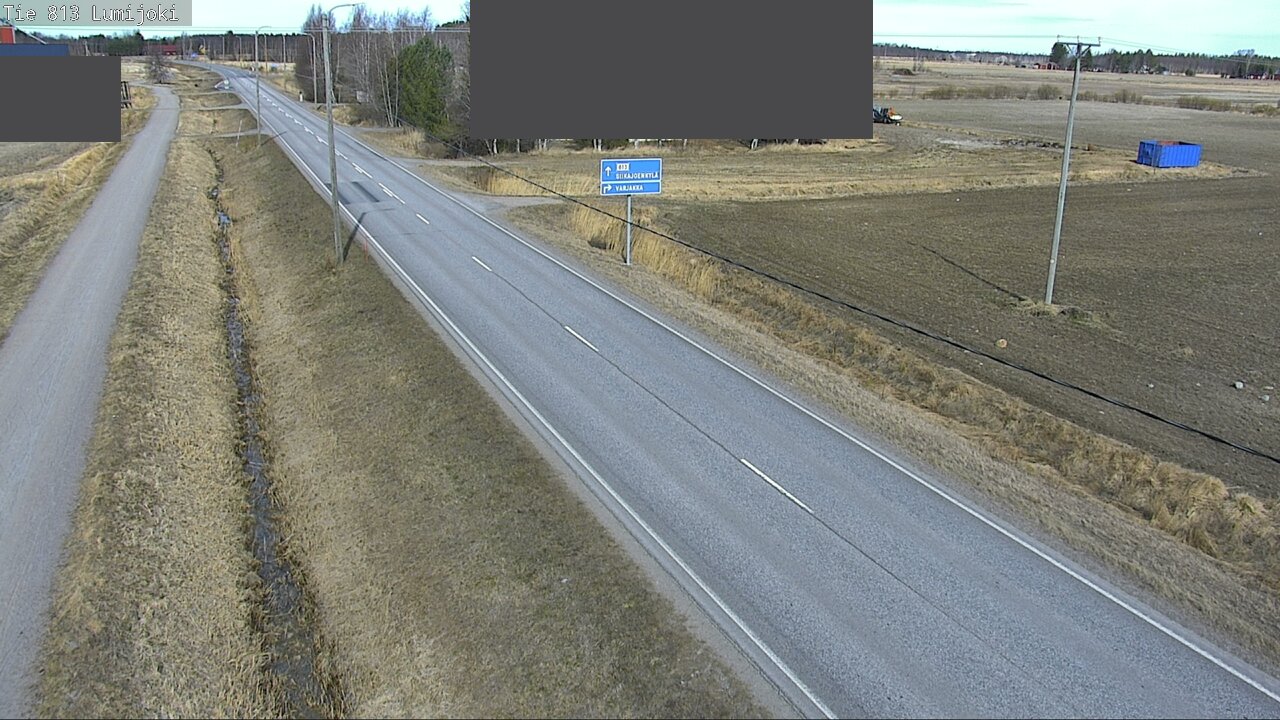 Kelikamerat Kuva Tie 813 Lumijoki, Lumijoki, Pohjois-Pohjanmaa