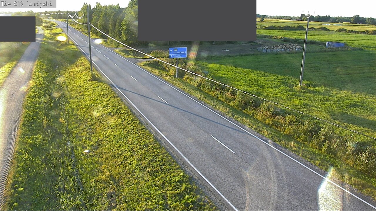 Kelikamerat Kuva Tie 813 Lumijoki, Lumijoki, Pohjois-Pohjanmaa