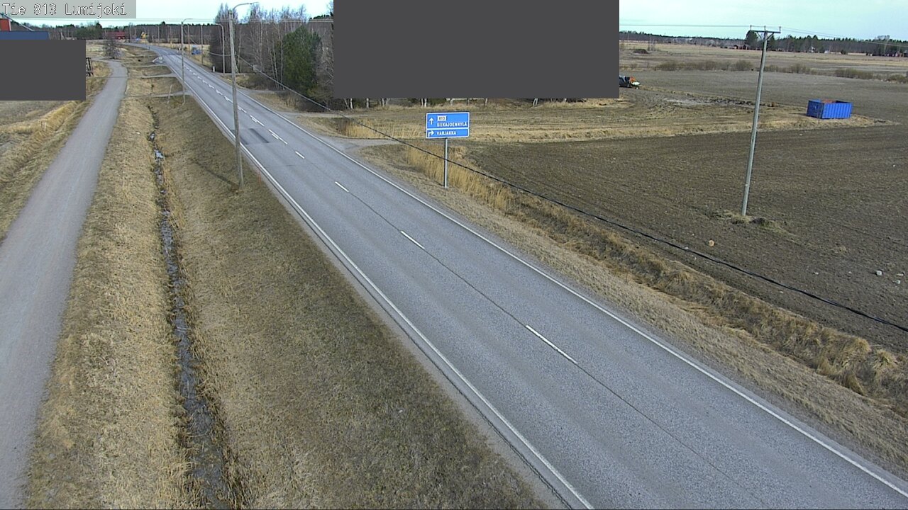 Kelikamerat Kuva Tie 813 Lumijoki, Lumijoki, Pohjois-Pohjanmaa