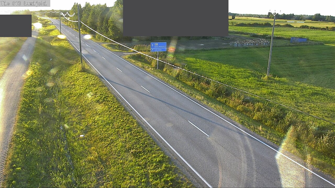 Kelikamerat Kuva Tie 813 Lumijoki, Lumijoki, Pohjois-Pohjanmaa