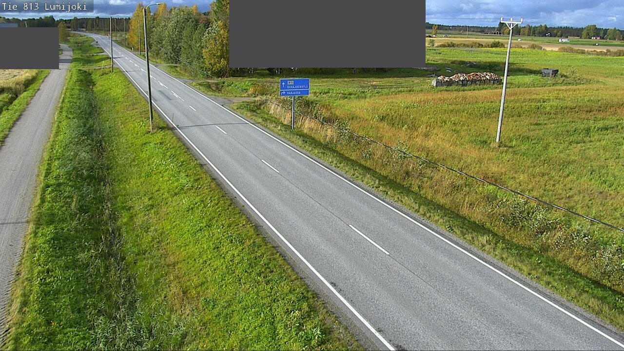 Kelikamerat Kuva Tie 813 Lumijoki, Lumijoki, Pohjois-Pohjanmaa
