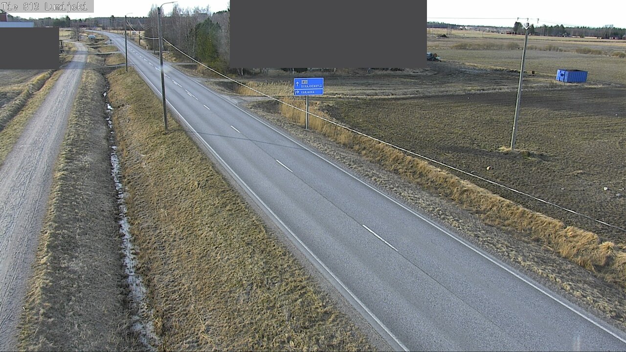 Kelikamerat Kuva Tie 813 Lumijoki, Lumijoki, Pohjois-Pohjanmaa