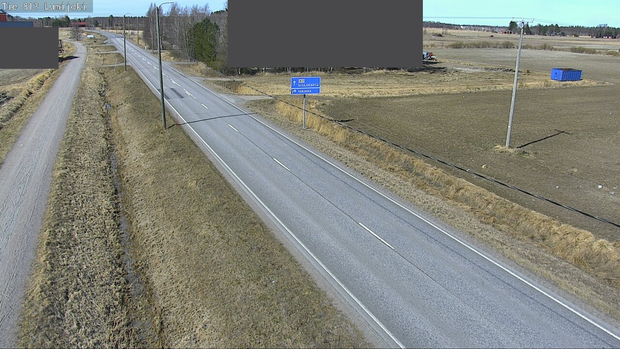 Kelikamerat Kuva Tie 813 Lumijoki, Lumijoki, Pohjois-Pohjanmaa