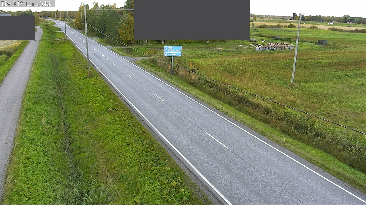 Kelikamerat Kuva Tie 813 Lumijoki, Lumijoki, Pohjois-Pohjanmaa