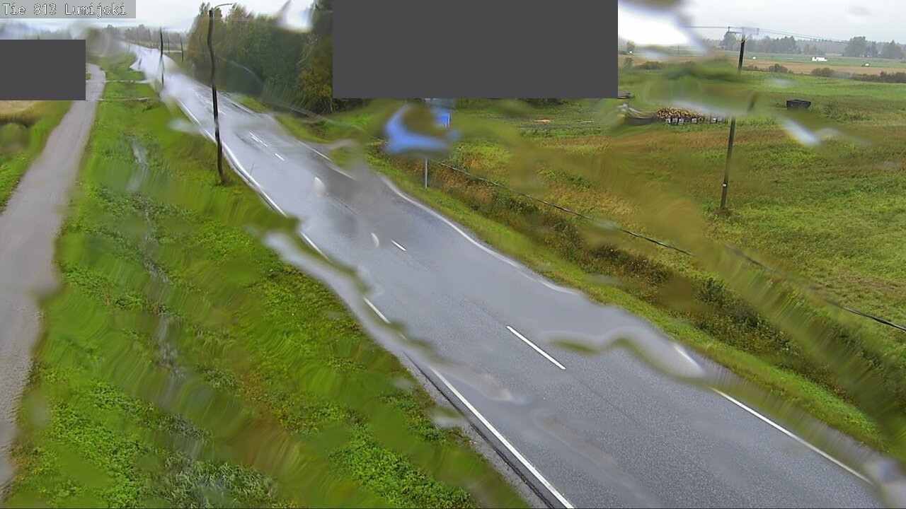 Weather Camera Image Väg 813 Lumijoki, Lumijoki, Pohjois-Pohjanmaa