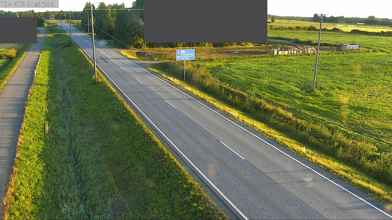 Kelikamerat Kuva Tie 813 Lumijoki, Lumijoki, Pohjois-Pohjanmaa