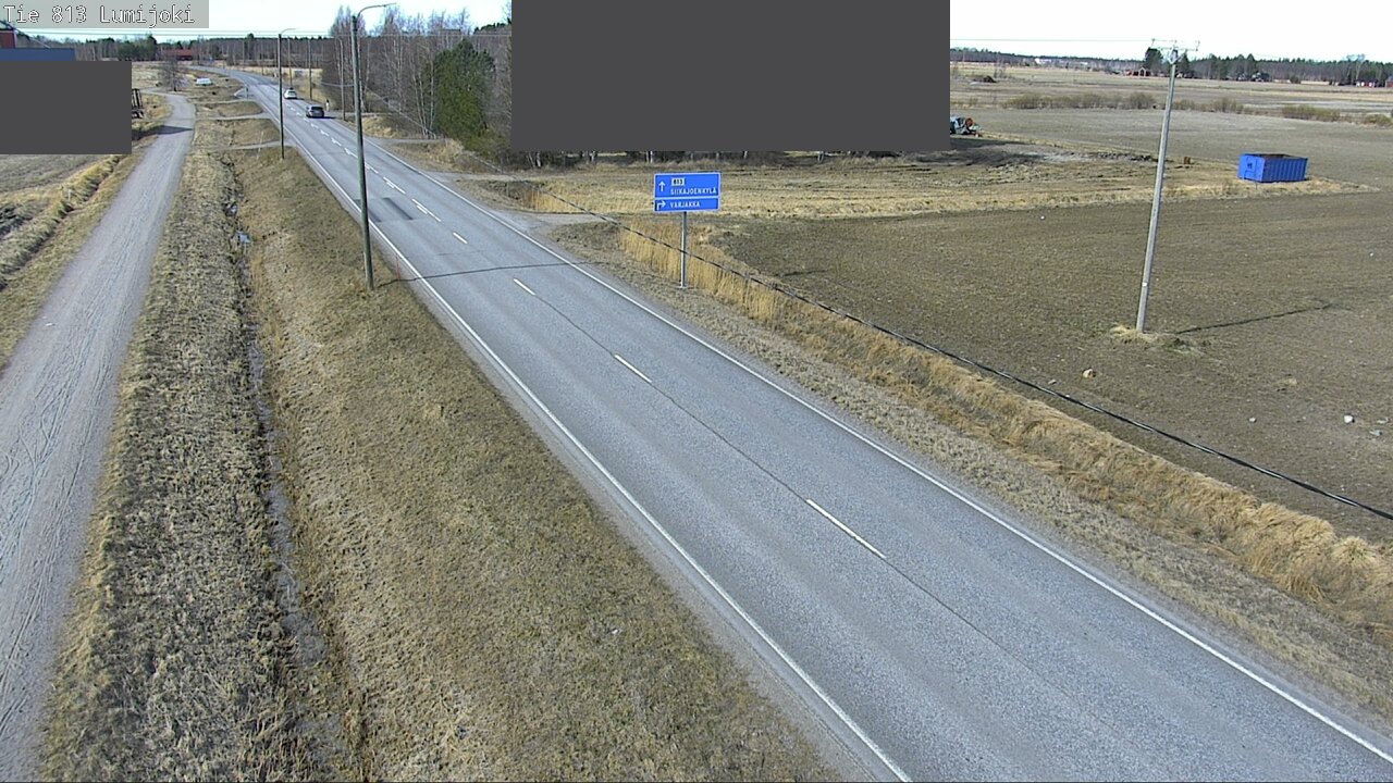 Kelikamerat Kuva Tie 813 Lumijoki, Lumijoki, Pohjois-Pohjanmaa