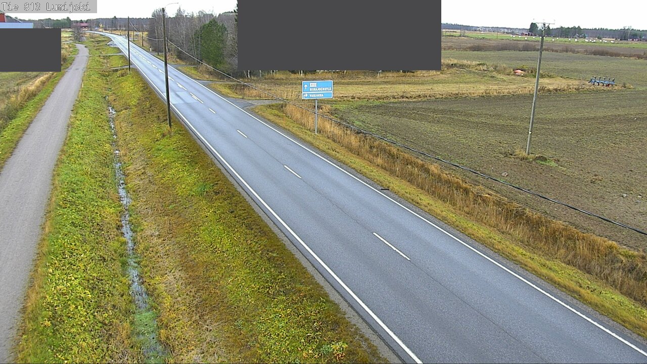 Kelikamerat Kuva Tie 813 Lumijoki, Lumijoki, Pohjois-Pohjanmaa