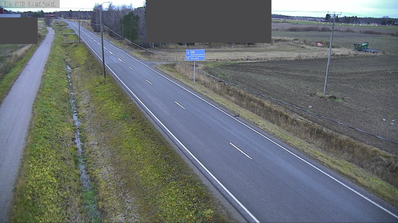 Kelikamerat Kuva Tie 813 Lumijoki, Lumijoki, Pohjois-Pohjanmaa