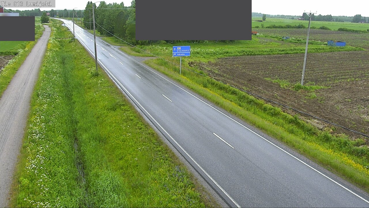 Kelikamerat Kuva Tie 813 Lumijoki, Lumijoki, Pohjois-Pohjanmaa