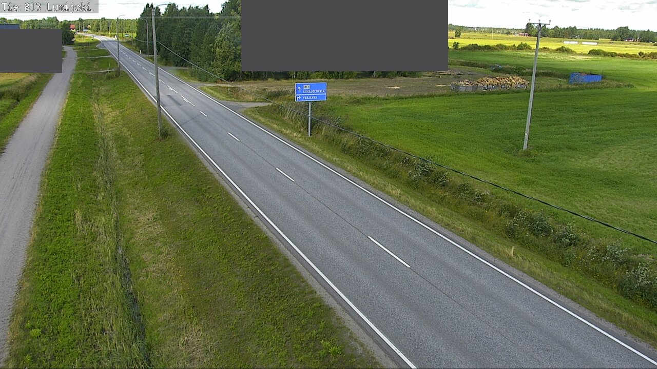 Kelikamerat Kuva Tie 813 Lumijoki, Lumijoki, Pohjois-Pohjanmaa