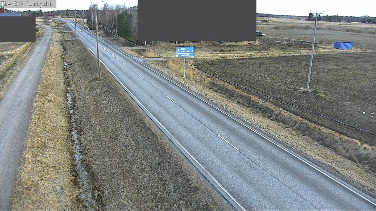 Kelikamerat Kuva Tie 813 Lumijoki, Lumijoki, Pohjois-Pohjanmaa