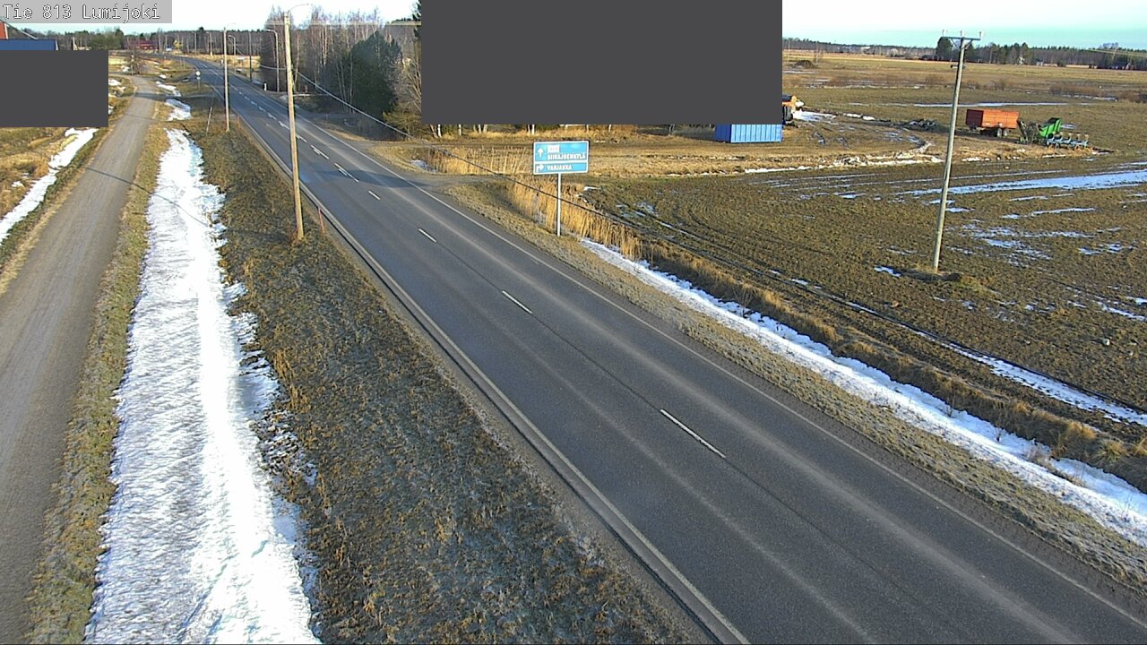 Kelikamerat Kuva Tie 813 Lumijoki, Lumijoki, Pohjois-Pohjanmaa