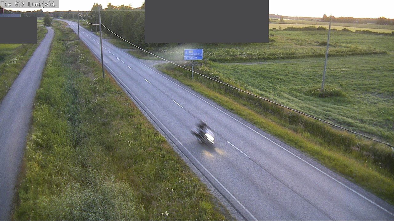 Kelikamerat Kuva Tie 813 Lumijoki, Lumijoki, Pohjois-Pohjanmaa