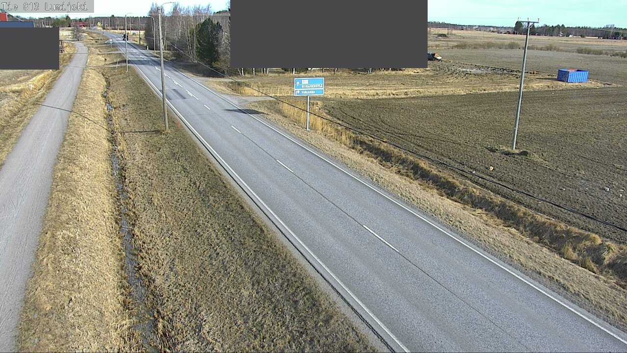 Kelikamerat Kuva Tie 813 Lumijoki, Lumijoki, Pohjois-Pohjanmaa