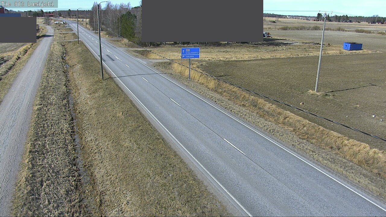 Kelikamerat Kuva Tie 813 Lumijoki, Lumijoki, Pohjois-Pohjanmaa