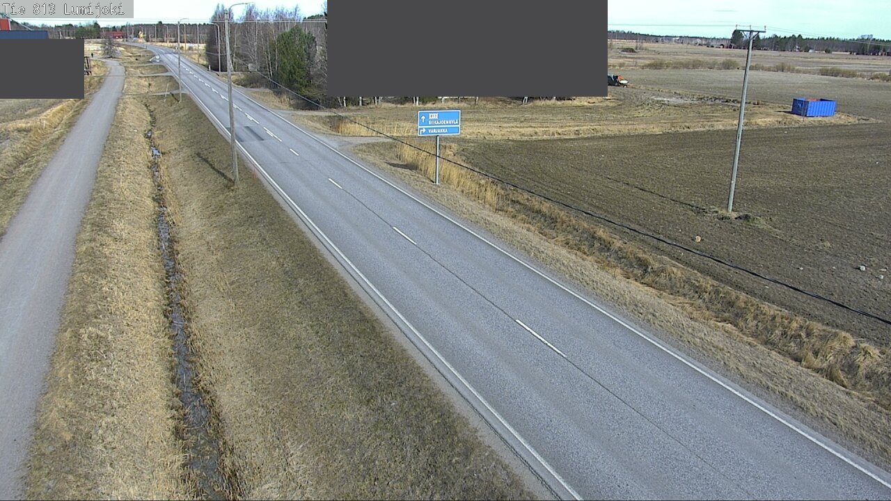 Kelikamerat Kuva Tie 813 Lumijoki, Lumijoki, Pohjois-Pohjanmaa