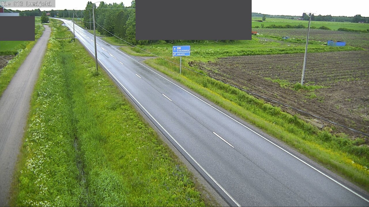Kelikamerat Kuva Tie 813 Lumijoki, Lumijoki, Pohjois-Pohjanmaa
