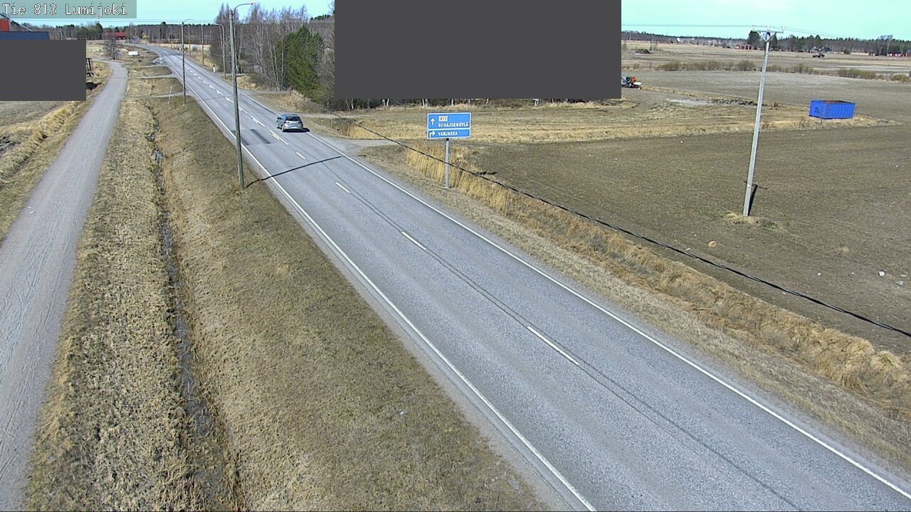 Kelikamerat Kuva Tie 813 Lumijoki, Lumijoki, Pohjois-Pohjanmaa