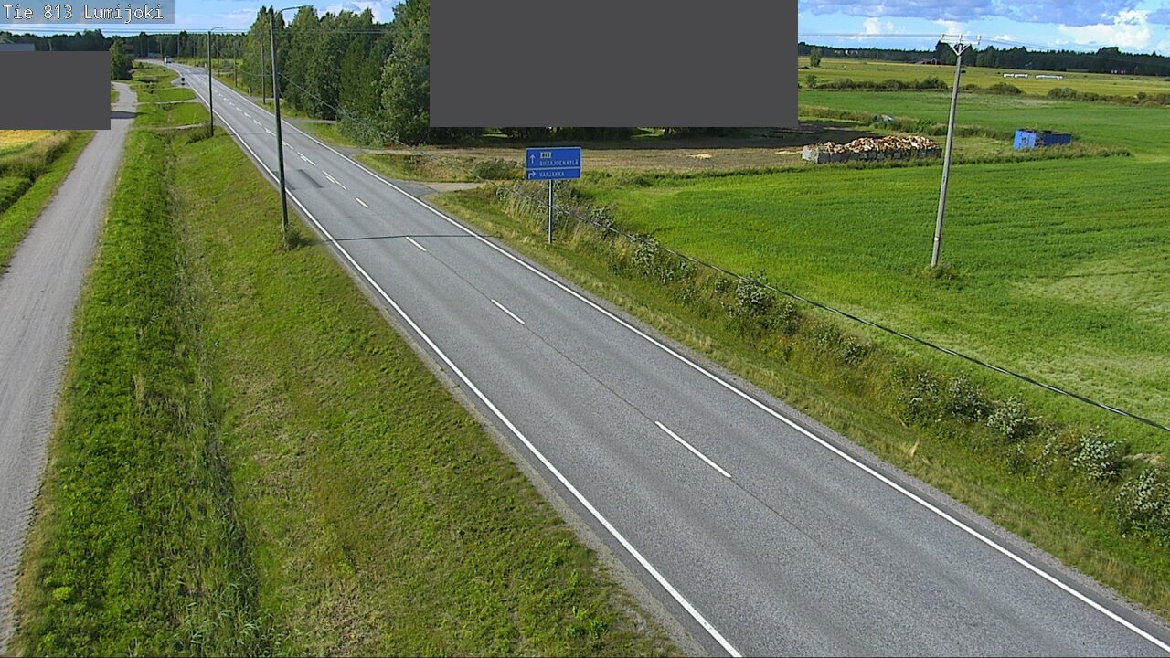 Kelikamerat Kuva Tie 813 Lumijoki, Lumijoki, Pohjois-Pohjanmaa