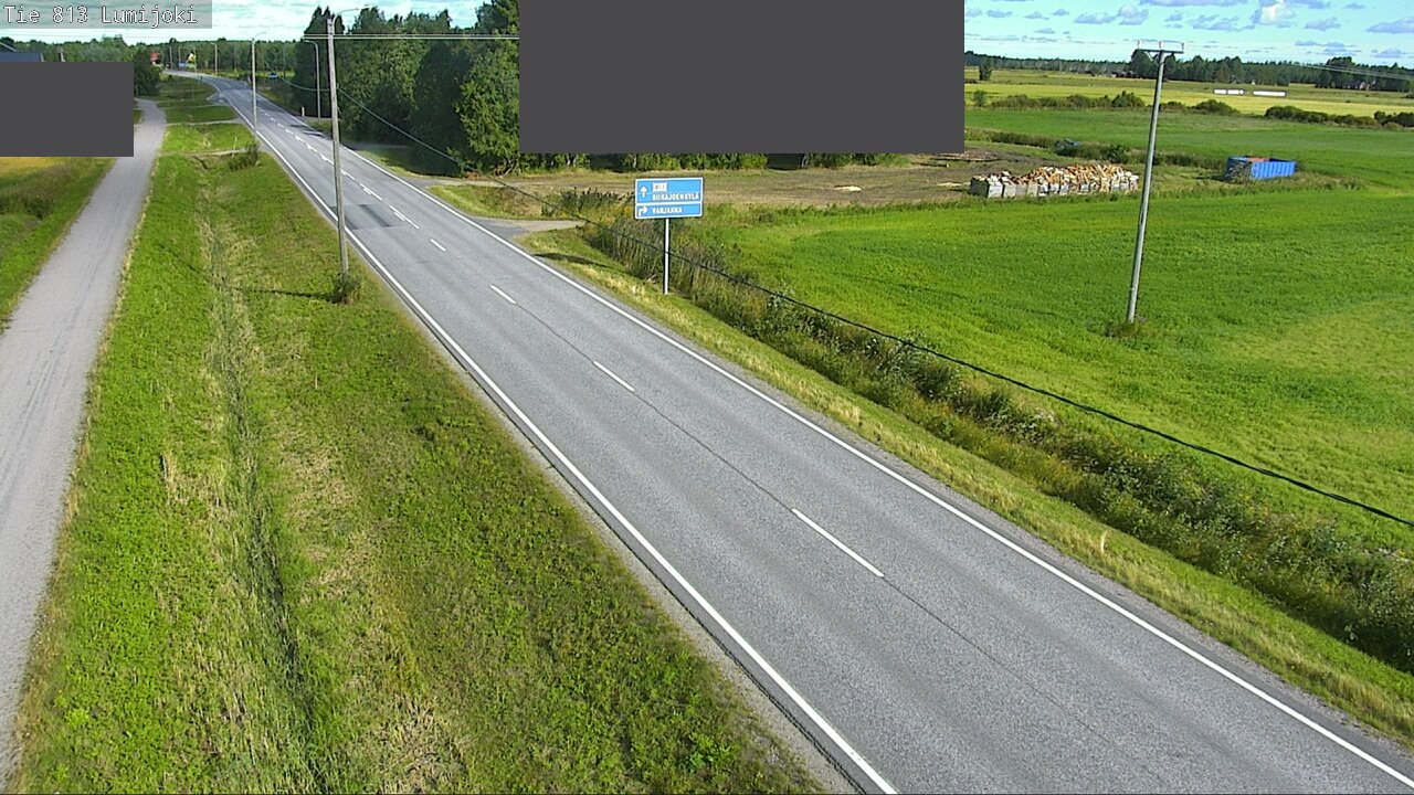 Kelikamerat Kuva Tie 813 Lumijoki, Lumijoki, Pohjois-Pohjanmaa