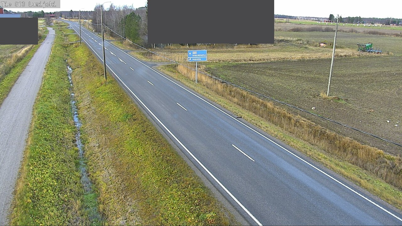 Kelikamerat Kuva Tie 813 Lumijoki, Lumijoki, Pohjois-Pohjanmaa