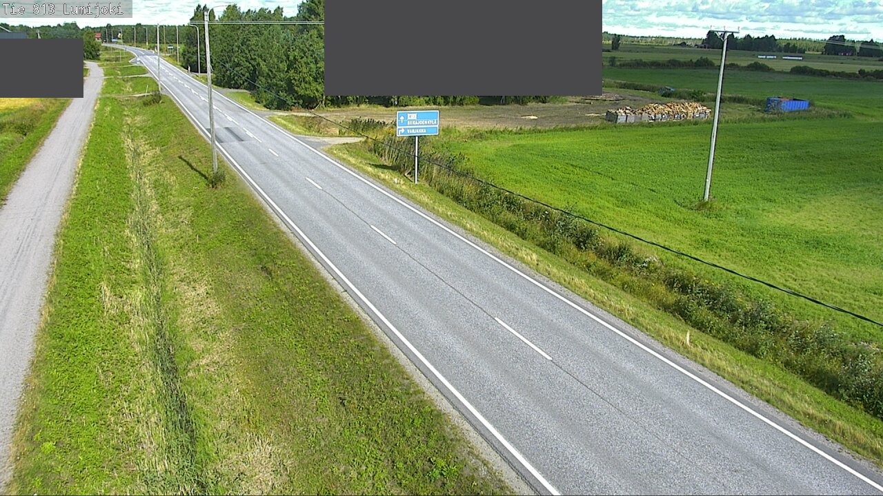 Kelikamerat Kuva Tie 813 Lumijoki, Lumijoki, Pohjois-Pohjanmaa