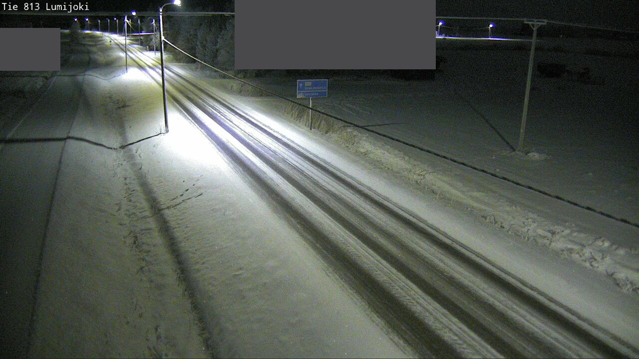 Kelikamerat Kuva Tie 813 Lumijoki, Lumijoki, Pohjois-Pohjanmaa