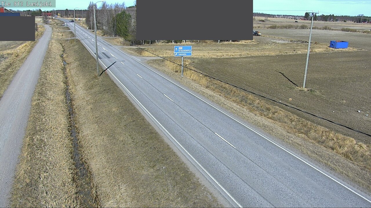 Kelikamerat Kuva Tie 813 Lumijoki, Lumijoki, Pohjois-Pohjanmaa