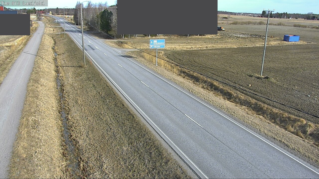 Kelikamerat Kuva Tie 813 Lumijoki, Lumijoki, Pohjois-Pohjanmaa