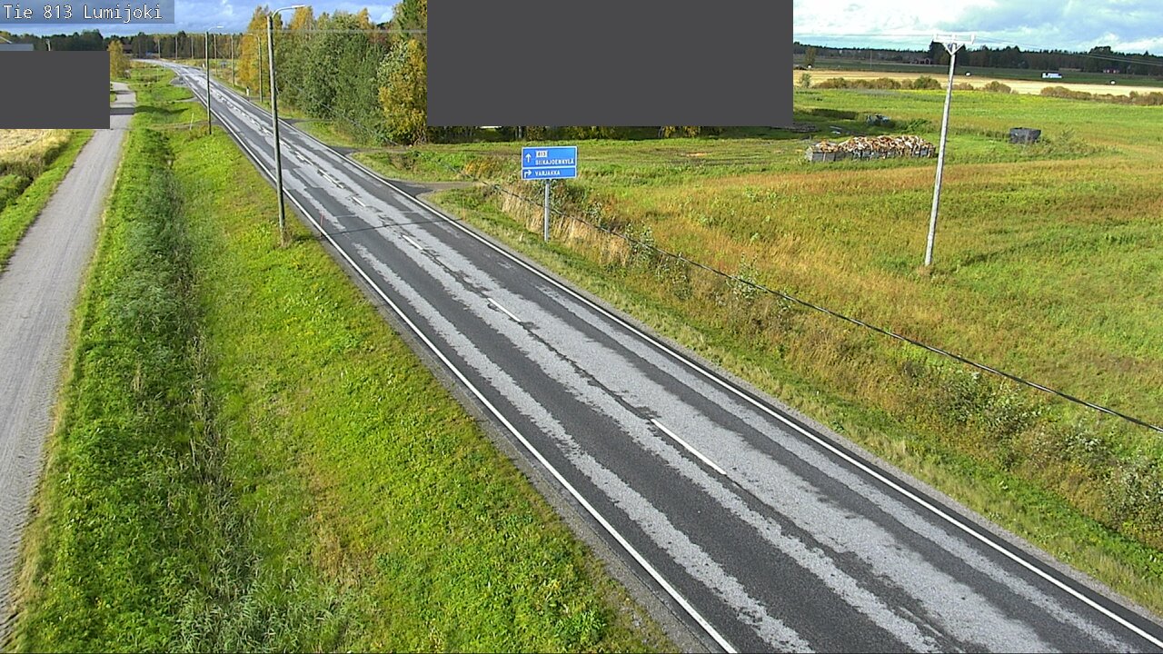 Kelikamerat Kuva Tie 813 Lumijoki, Lumijoki, Pohjois-Pohjanmaa