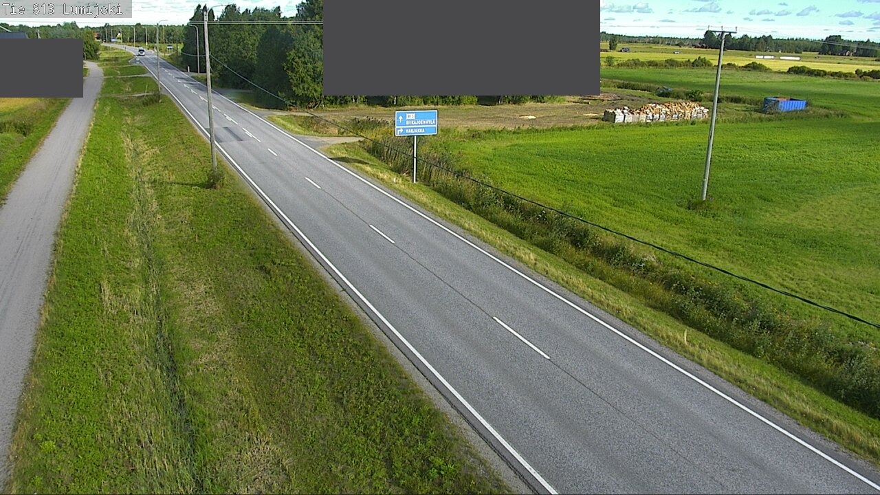 Kelikamerat Kuva Tie 813 Lumijoki, Lumijoki, Pohjois-Pohjanmaa