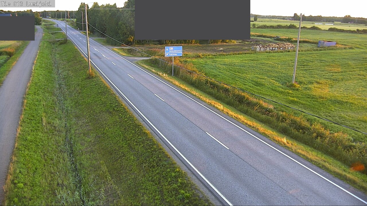 Kelikamerat Kuva Tie 813 Lumijoki, Lumijoki, Pohjois-Pohjanmaa