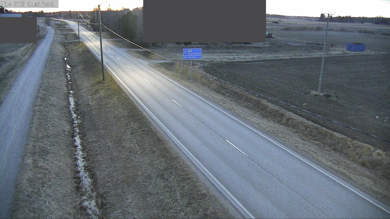 Kelikamerat Kuva Tie 813 Lumijoki, Lumijoki, Pohjois-Pohjanmaa